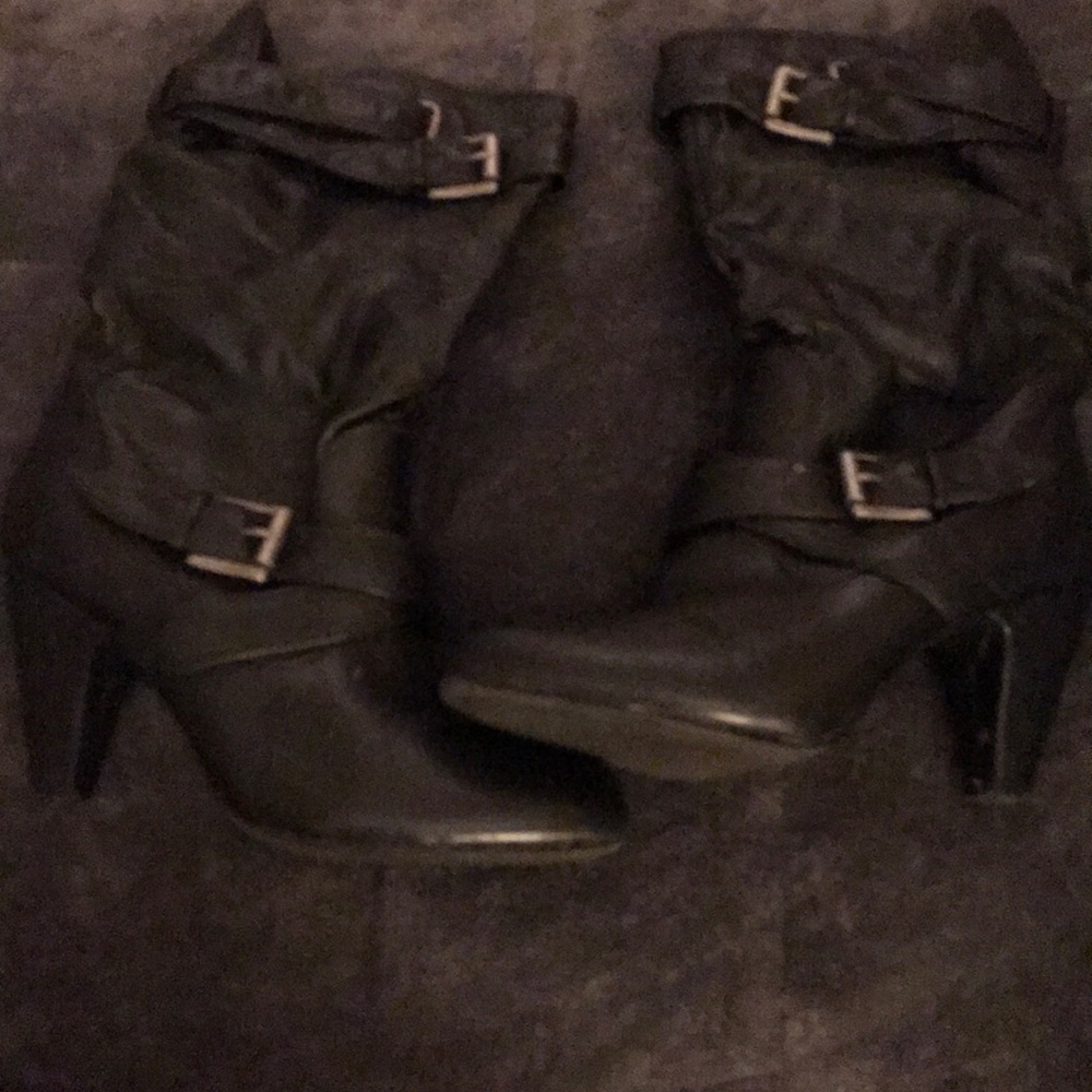 Black Boots with buckles